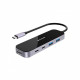 Type-C-Хаб Proove Shadow (2*USB3.0 + Type-C + PD100W + HDMI) (dark gray)